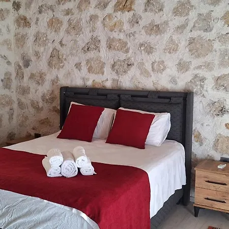 Havuzlu Tas Yapi Kiralik Vila